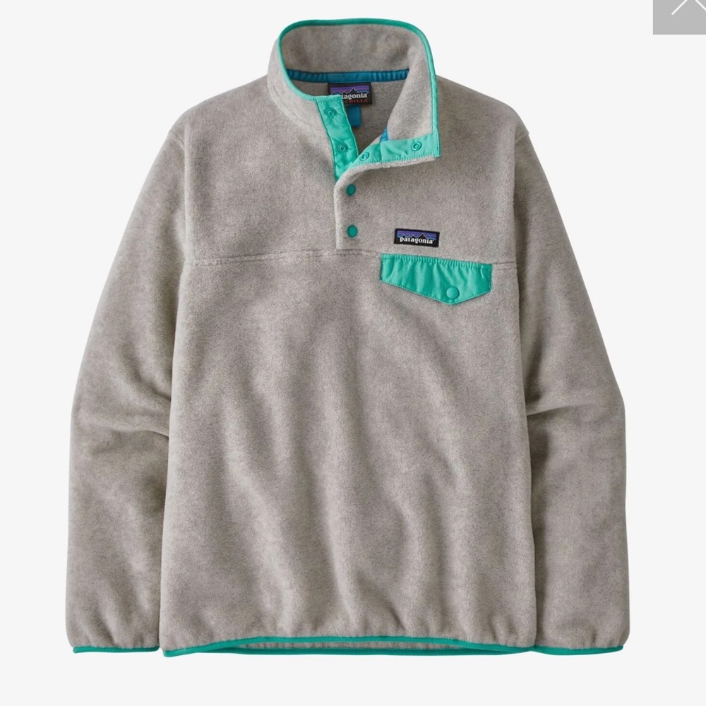 Patagonia women’s synchilla snap t in oatmeal